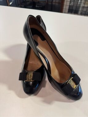Women’s Salvatore Ferragamo Black Heels